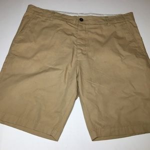 H&M DIVIDED Cotton Flat Front Khakis Chino Shorts